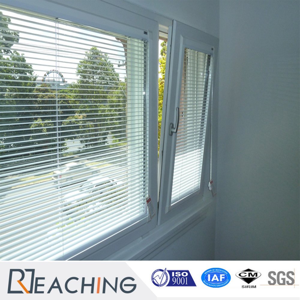 White Color UPVC Profile Tilt and Turn Window with Low - E Glass Pw025