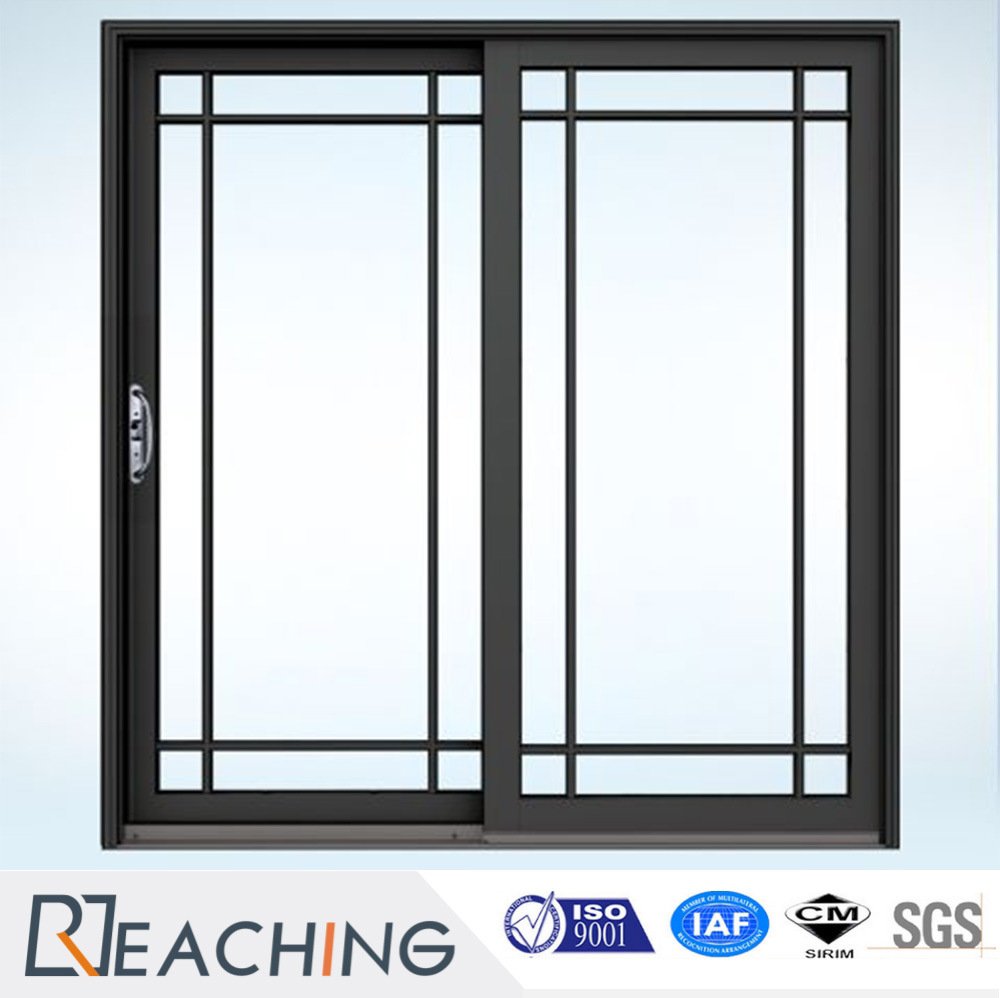 Doble puerta deslizante de aluminio estándar de la vidriera Autralian